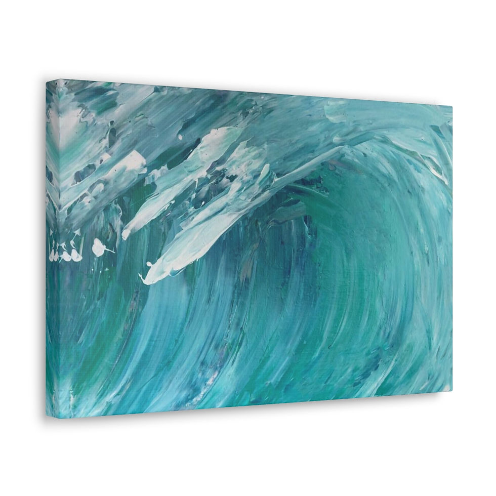 Thumbnail: "The Wave" Fine Gallery Wrap