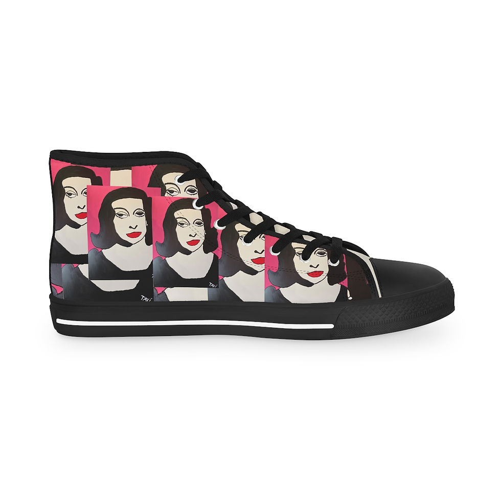 Thumbnail: Betty Davis Men's High Top Sneakers