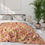 Thumbnail: Cozy Fleece Blanket with Original Floral Artwork Design, Housewarming Gift