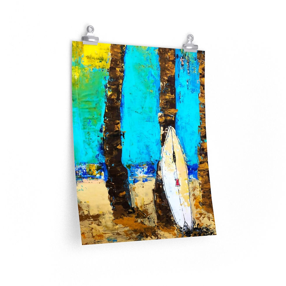 Thumbnail: "Surfside" Premium Matte Poster