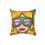 Thumbnail: Disco Disco Faux Suede Pillow by TAVi Art