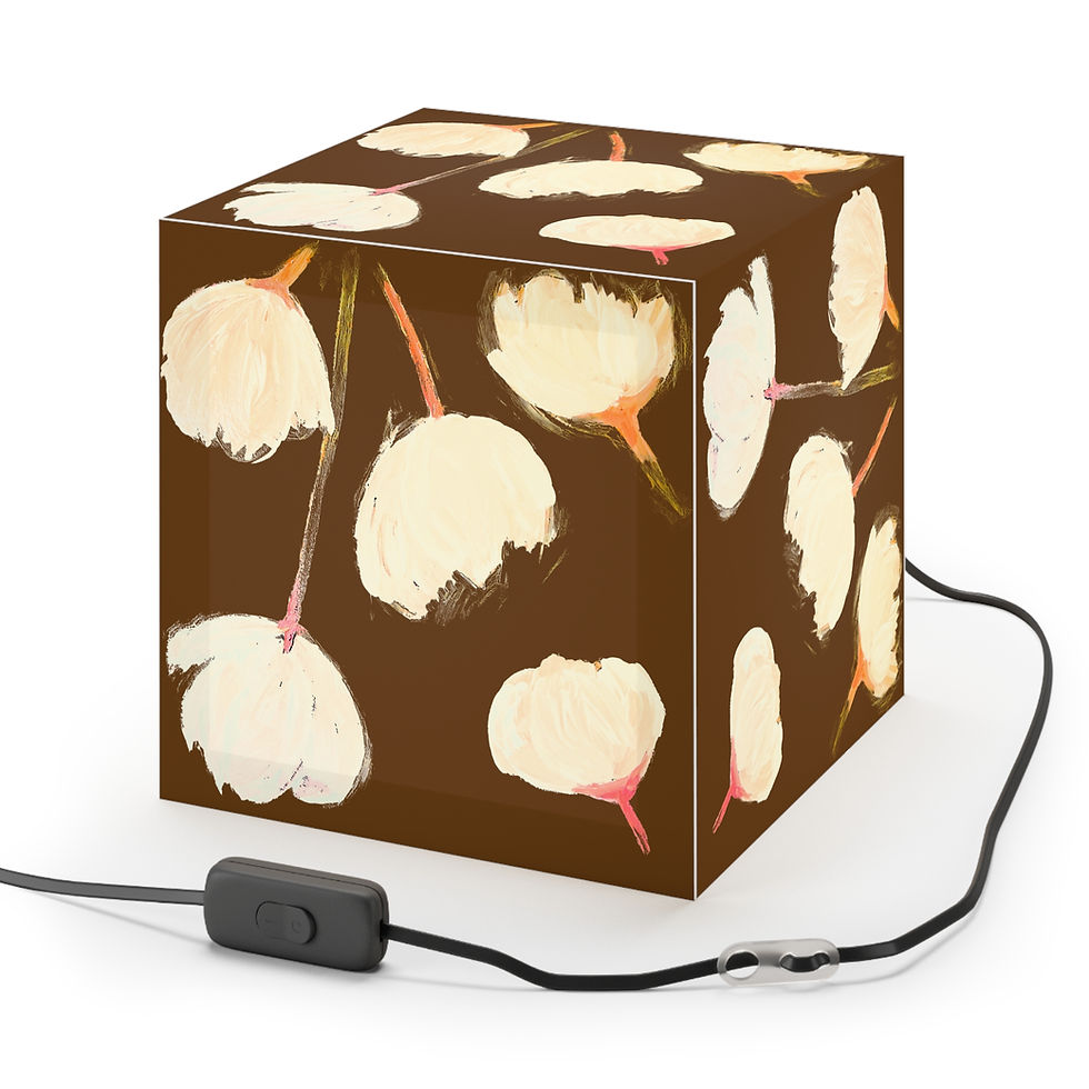 Thumbnail: Floral Cube Lamp