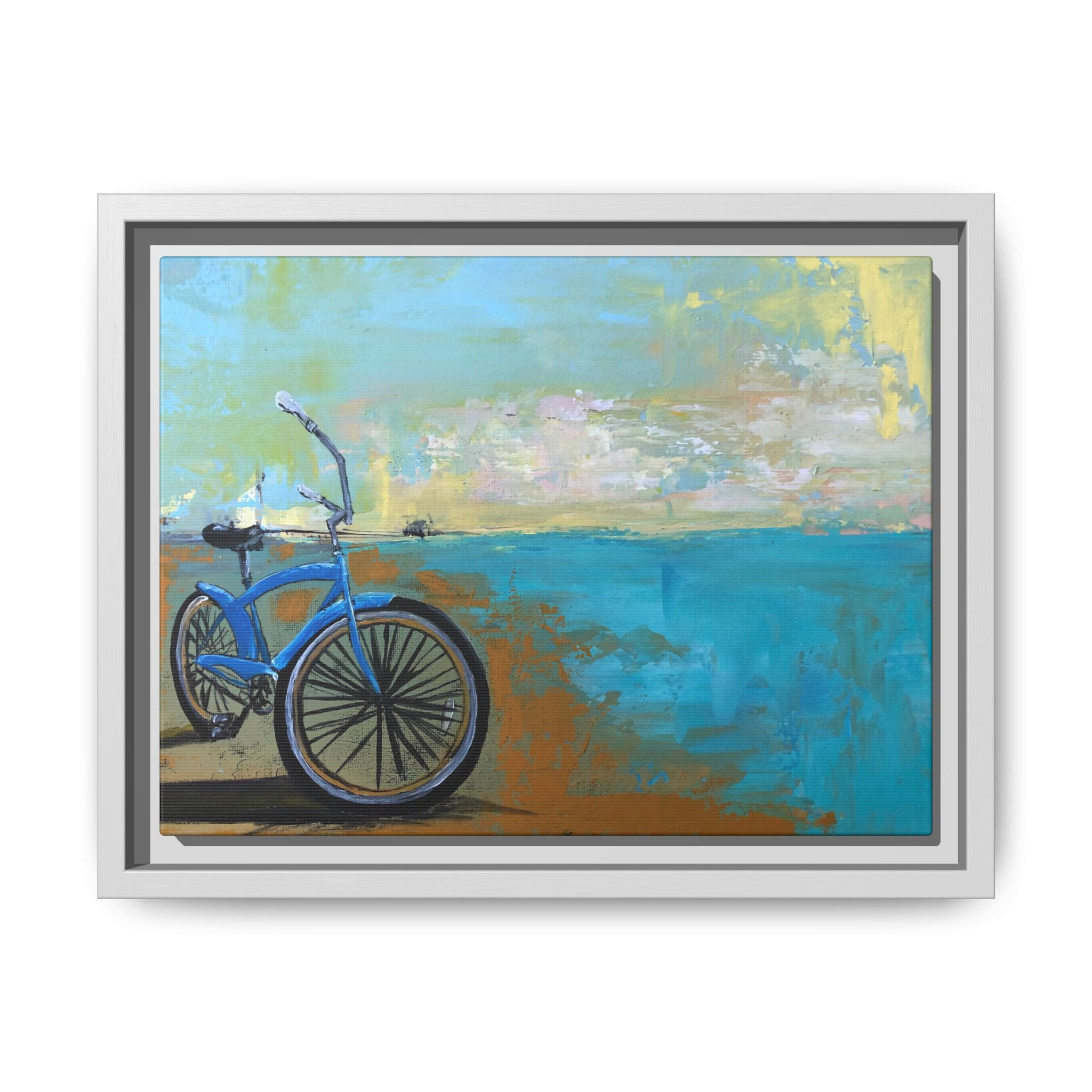Cruiser Framed Canvas Art Print, 15 sizes matte finish