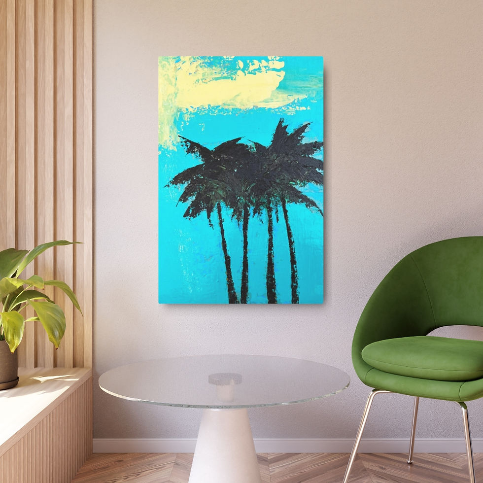 Thumbnail: "Santa Cruz" Metal Fine Art Print