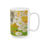 Thumbnail: Ceramic Mug, April Birth Flower Design from Hand Painted Daisies,11oz 15oz