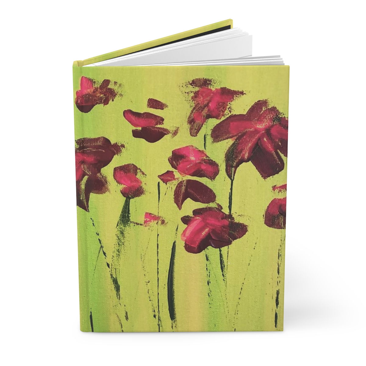 Lanie's Poppies Hardcover Journal