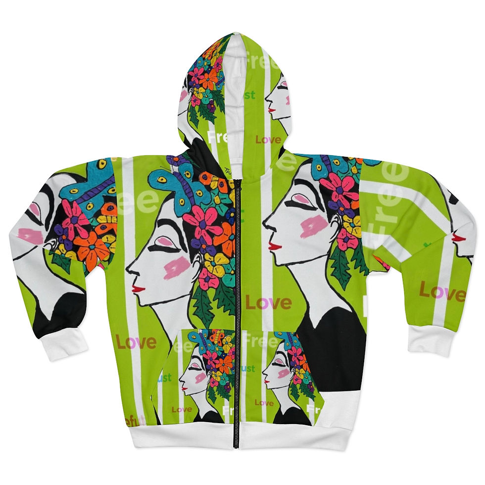 Unisex Zip Hoodie