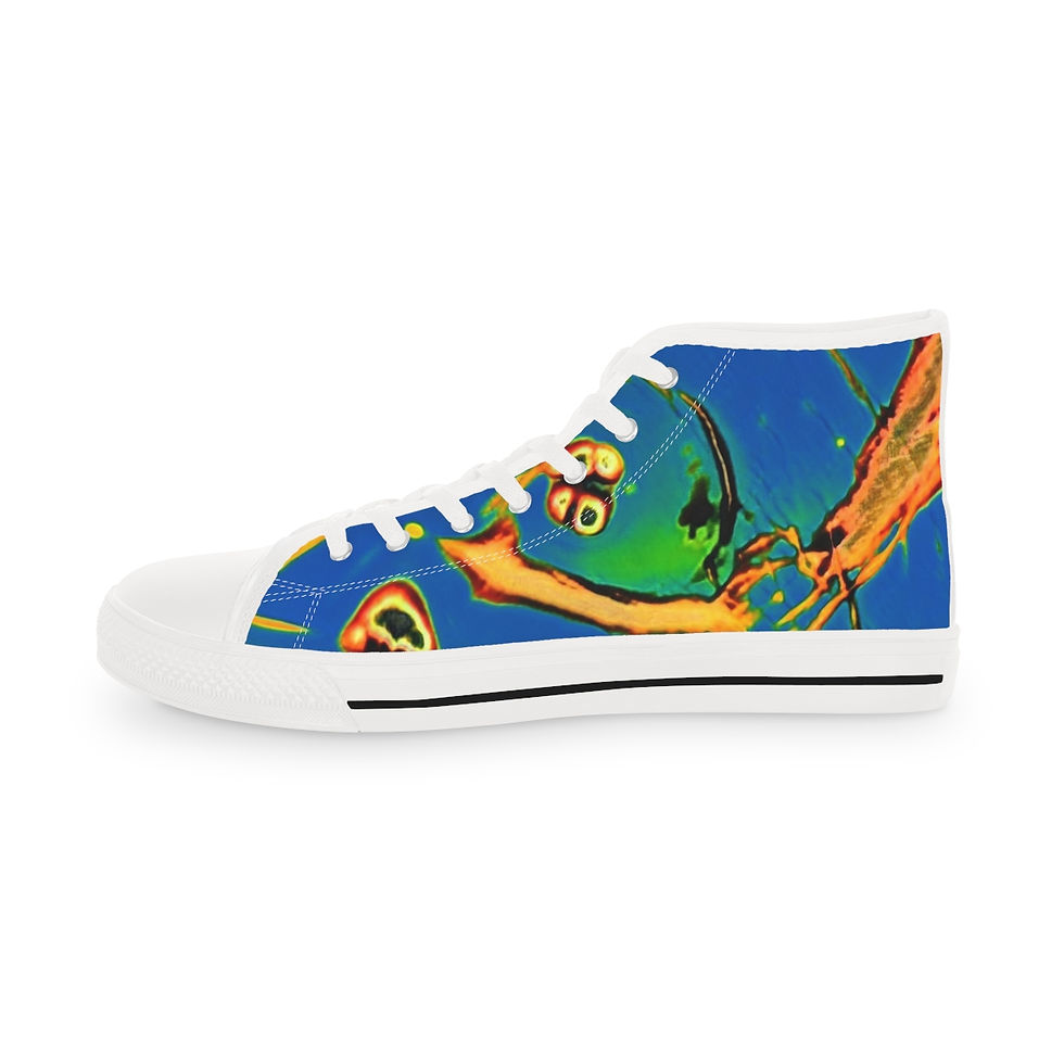 Thumbnail: Abstract Men's High Top Sneakers