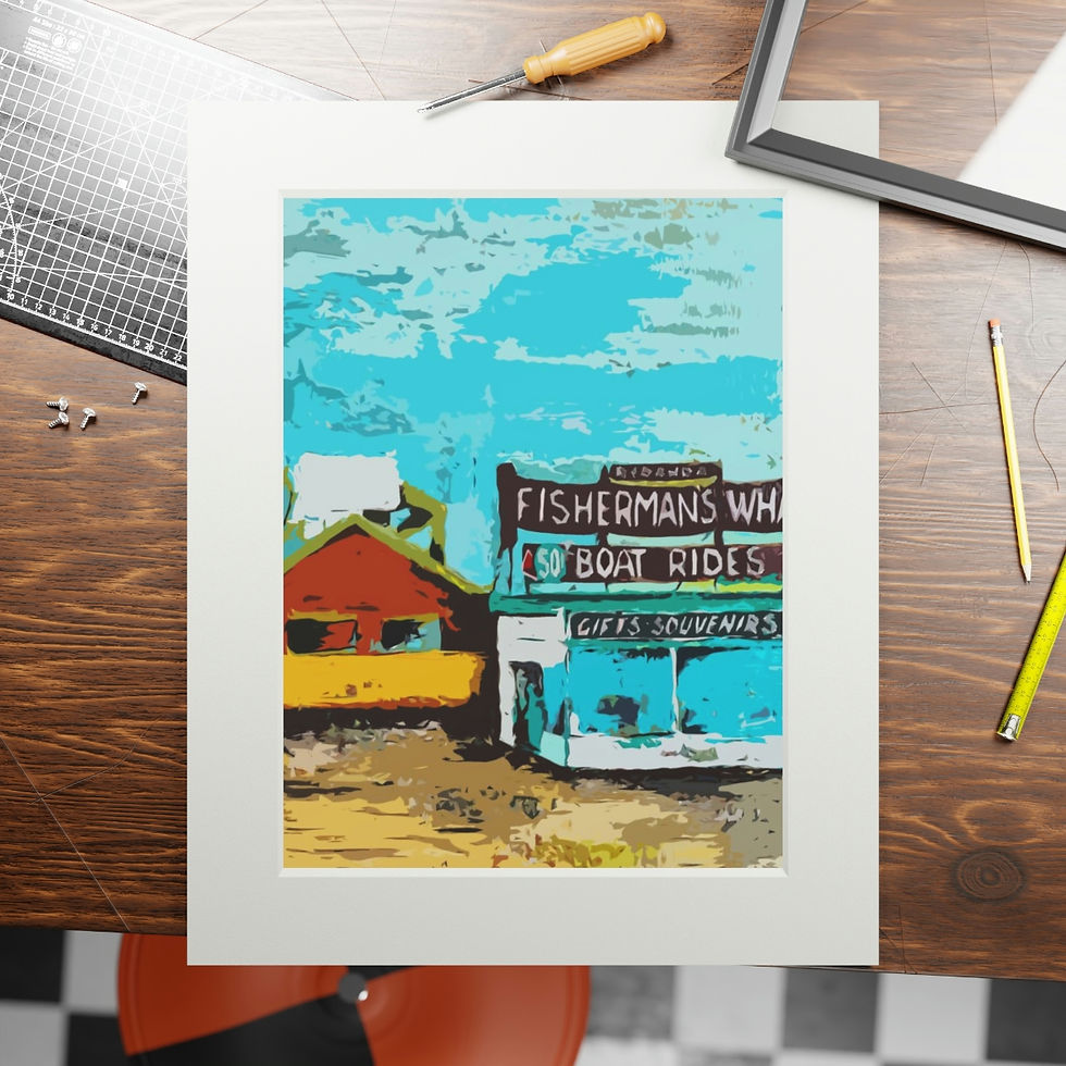 Thumbnail: "Redondo Pier 1960" Fine Art Print