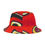 Thumbnail: Abstract Red & Yellow Pattern Bucket Hat