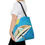 Thumbnail: Retro Beach Umbrella Tote Bag, Reusable for years, Eco-Friendly, 3 sizes
