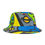 Thumbnail: Vibrant Abstract Art Bucket Hat - Trendy Summer Accessory by TAVi Art