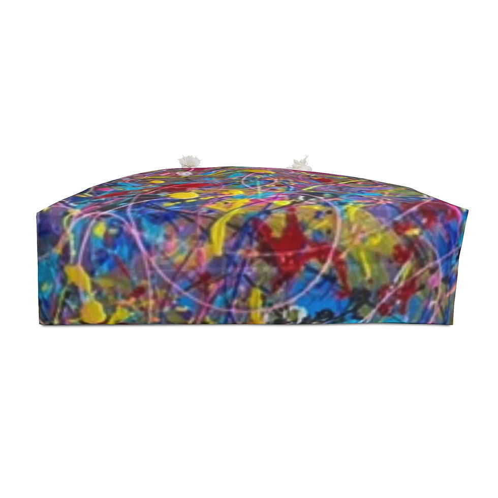 Thumbnail: Weekender Bag - TAVi Art Print Travel Duffel for Art Lovers and Creatives