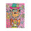 Thumbnail: Floral Monkey Velveteen Plush Blanket by TAVi Art