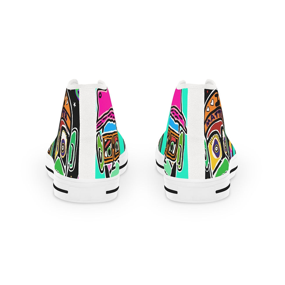 Thumbnail: Groovy I Matter Men's High Top Sneakers