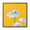 Thumbnail: Floral Canvas Print, Framed 