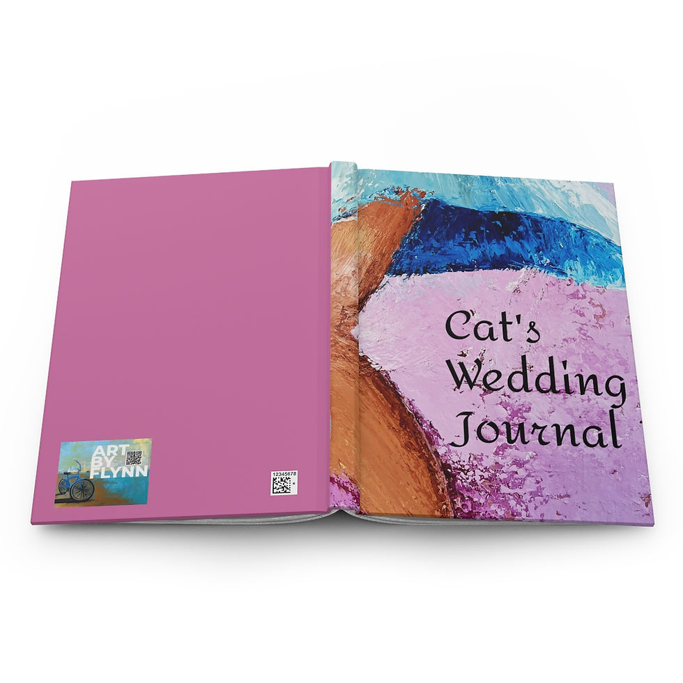 Thumbnail: Personalized Hardcover Journal with "Just Twirl"