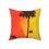 Thumbnail: Sunburst Palm Square Pillow