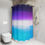 Thumbnail: Colorful Abstract Minimalist Shower Curtain