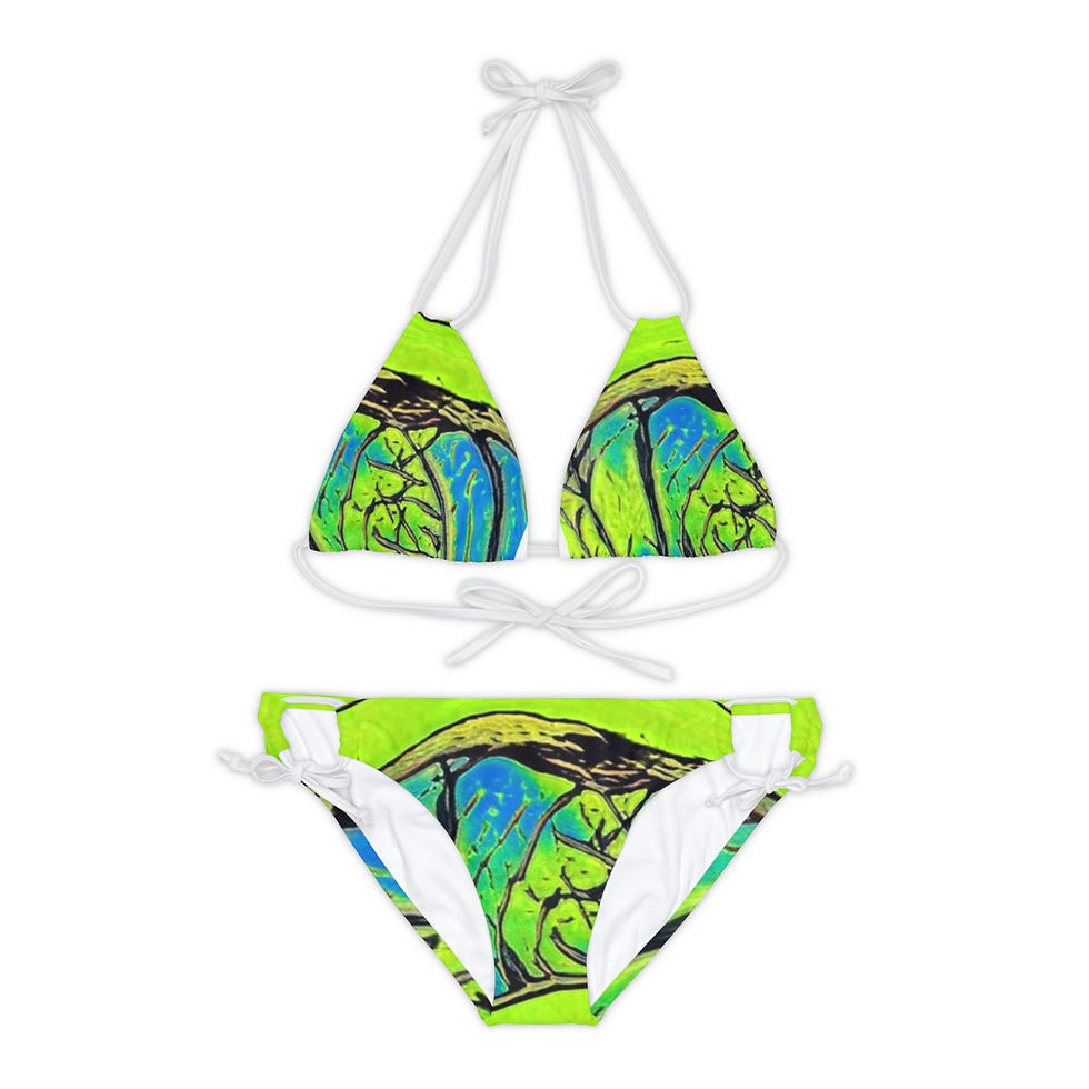 Strappy Bikini Set