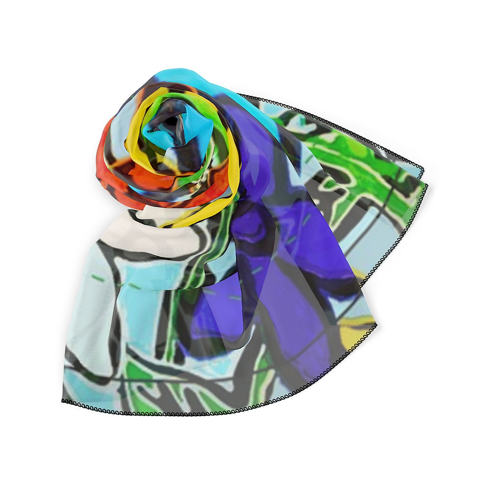 Thumbnail: Floral Scarf by TAVi Art
