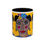 Thumbnail: TAVi Art Artistic Women's Coffee Mug - Colorful Afrocentric Design - 11oz & 15oz