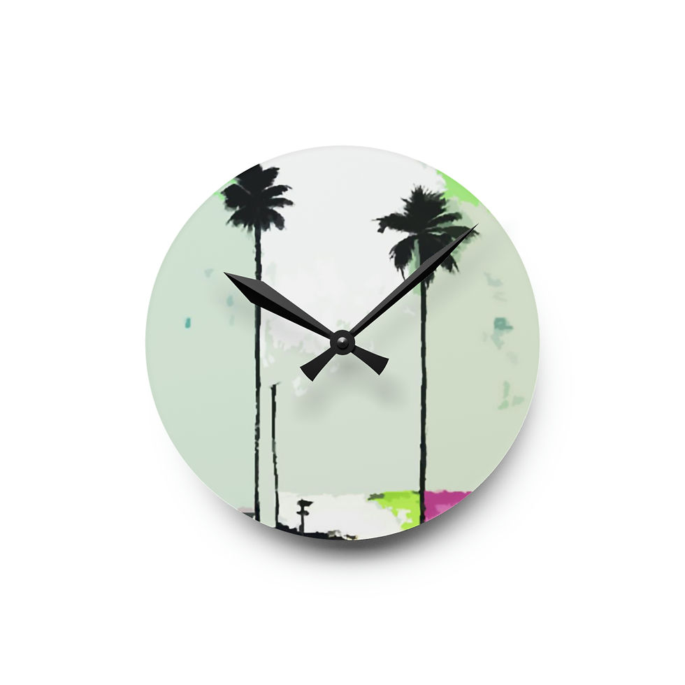Thumbnail: "Catalina" Acrylic Wall Clock