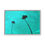 Thumbnail: Wall Art Print, Minimalist Palm Tree Art, Matte Canvas, Framed