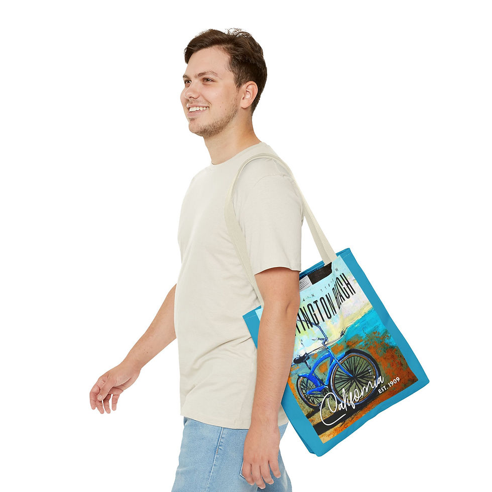 Thumbnail: Huntington Beach Tote Bag Perfect for Summer, Travel, and Beach Days