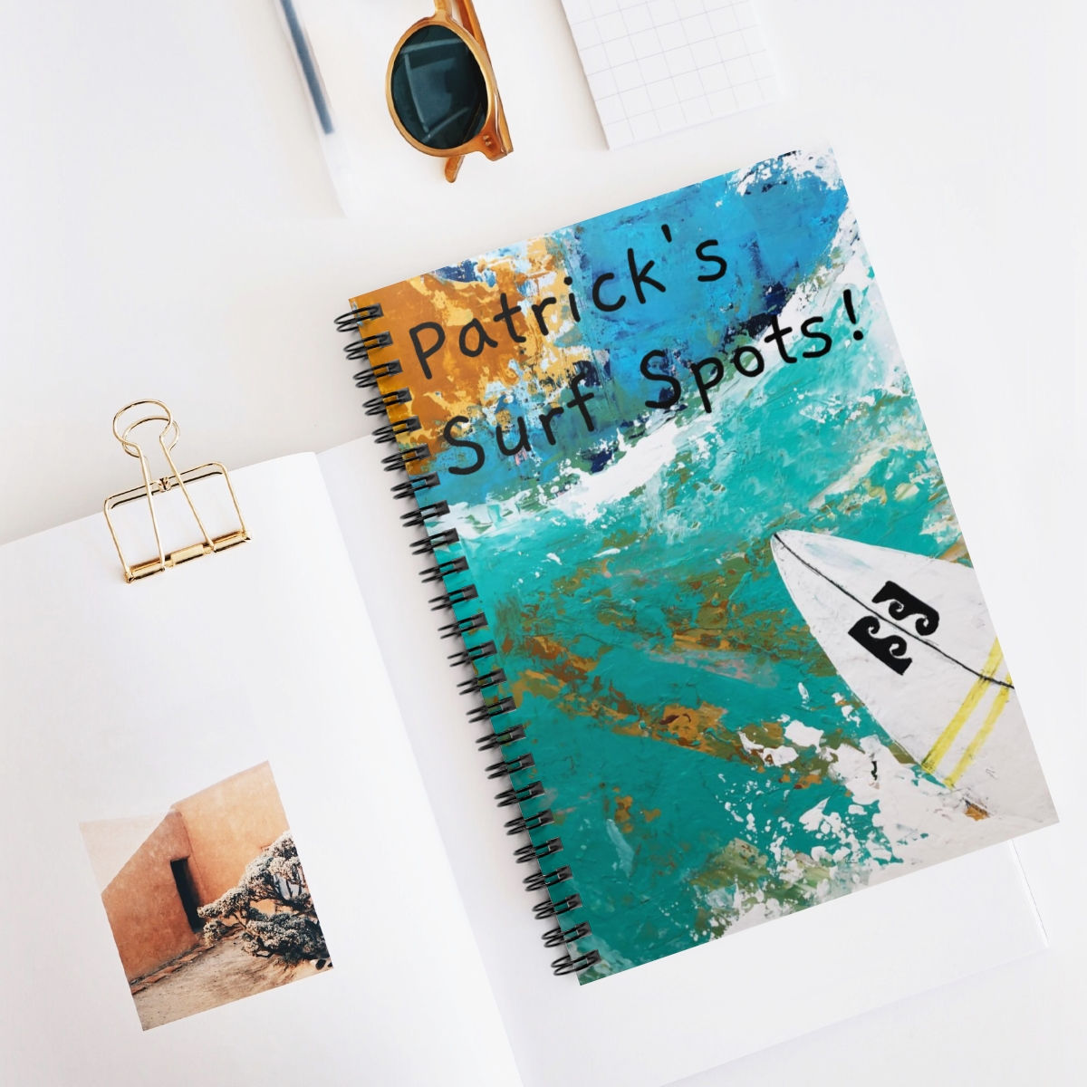 The Best Ever Spiral Notebook - Ruled Line, perfect for notes, plans, lists..