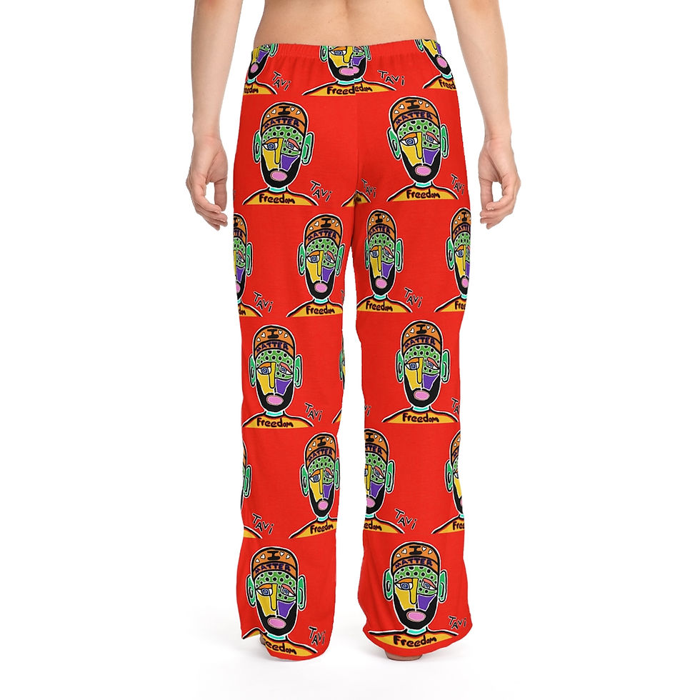 Thumbnail: I Matter Women's Pajama Pants by TAVi Art
