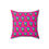 Thumbnail: Faux Suede Floral Pillow by TAVi Art