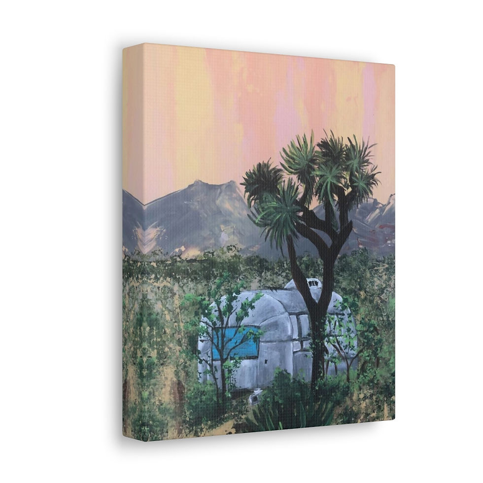 Thumbnail: "Airstream" Fine Canvas Gallery Wrap