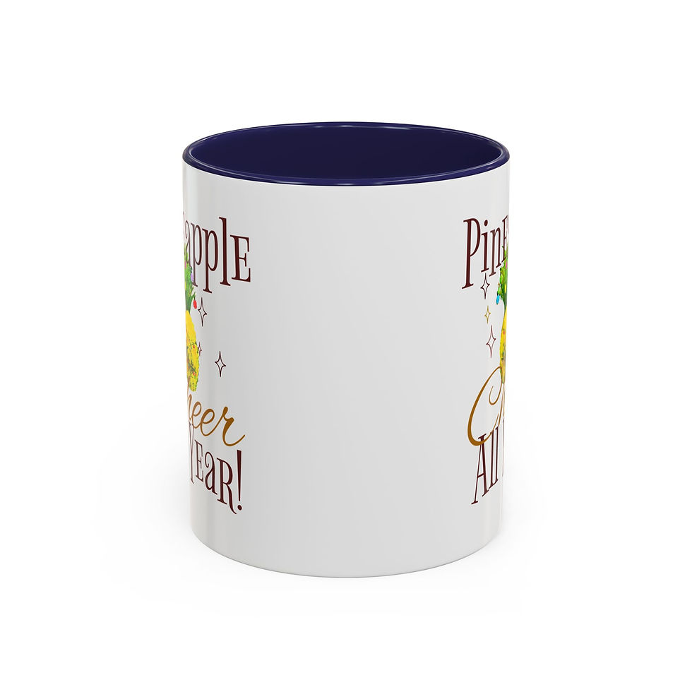 Thumbnail: Pineapple Cheer All Year Mug, 11 & 15oz