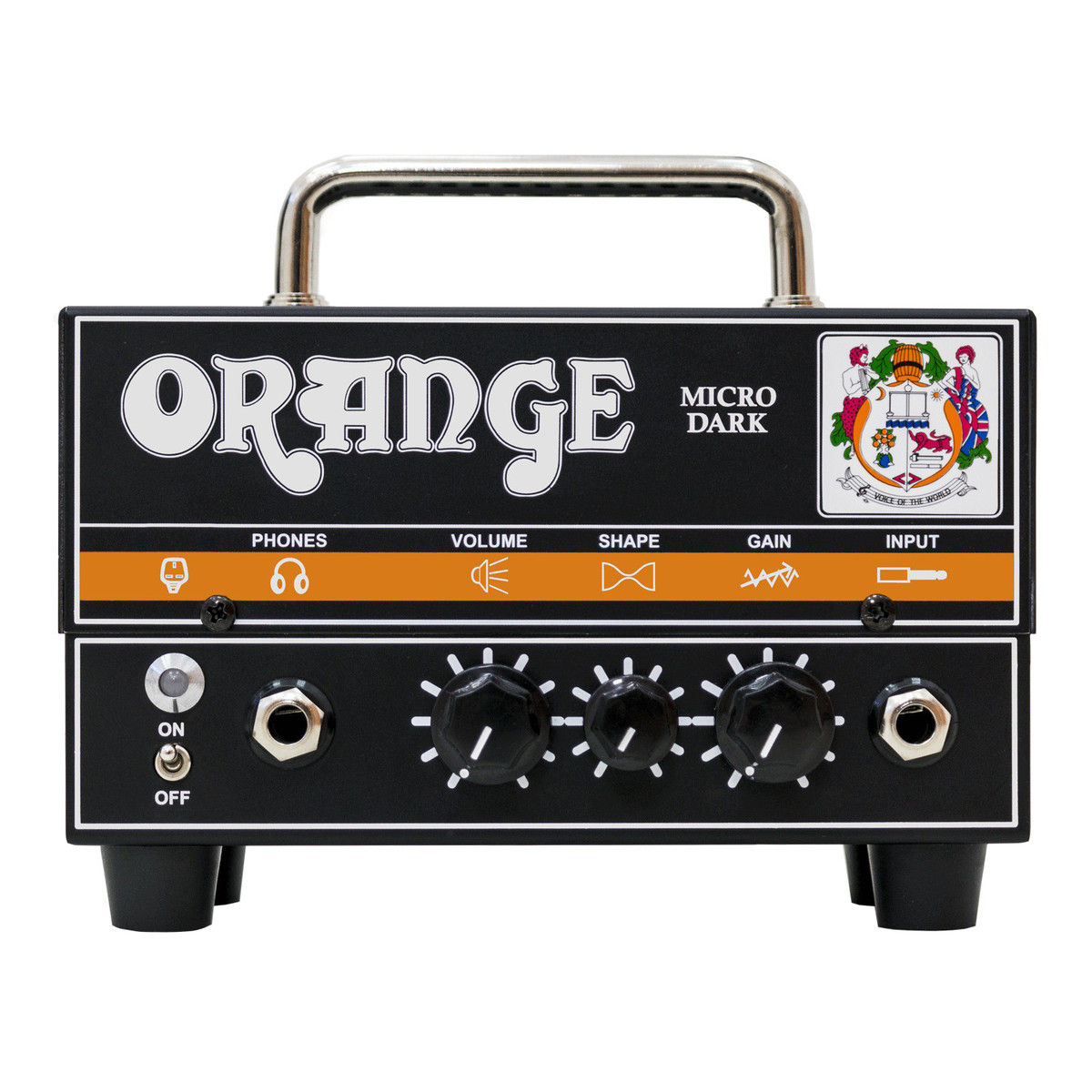 Orange Micro Dark Valve Hybrid Head