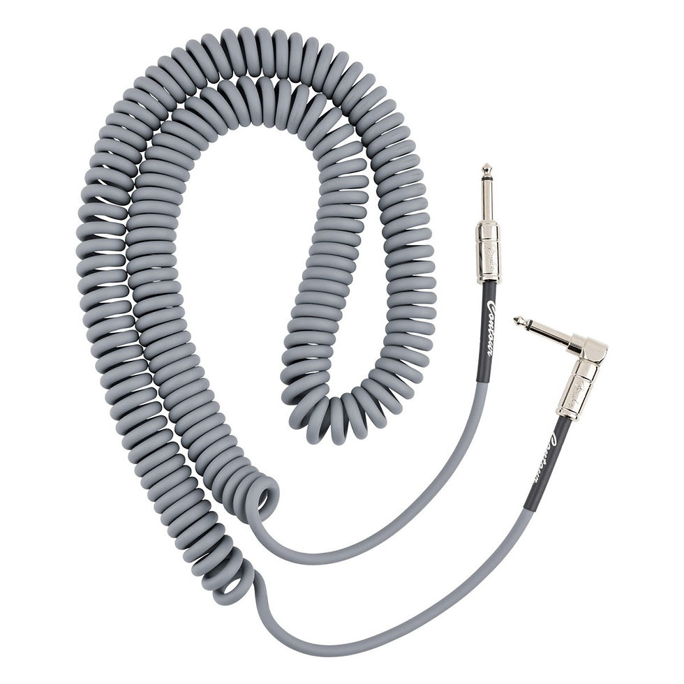 Thumbnail: Fender Contour Coiled Cable, 9m/30ft - Various Colours