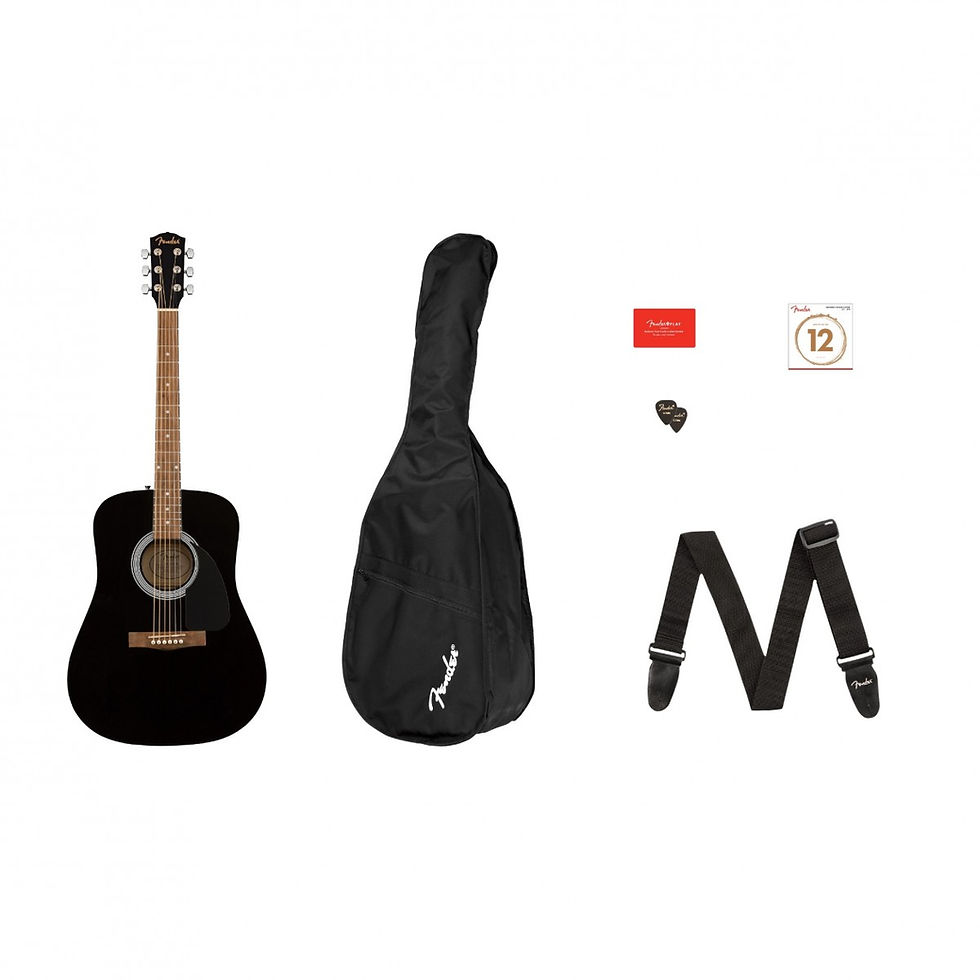 Thumbnail: Fender FA-115 Acoustic Guitar Package - Various Colours
