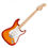 Thumbnail: Squier Affinity Stratocaster, Flamed Maple Top, HSS, Sienna Sunburst