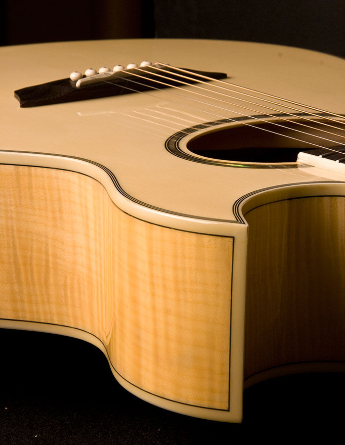 Thumbnail: Washburn Festival EA20, Flamed Maple Back & Sides, Electro-Acoustic