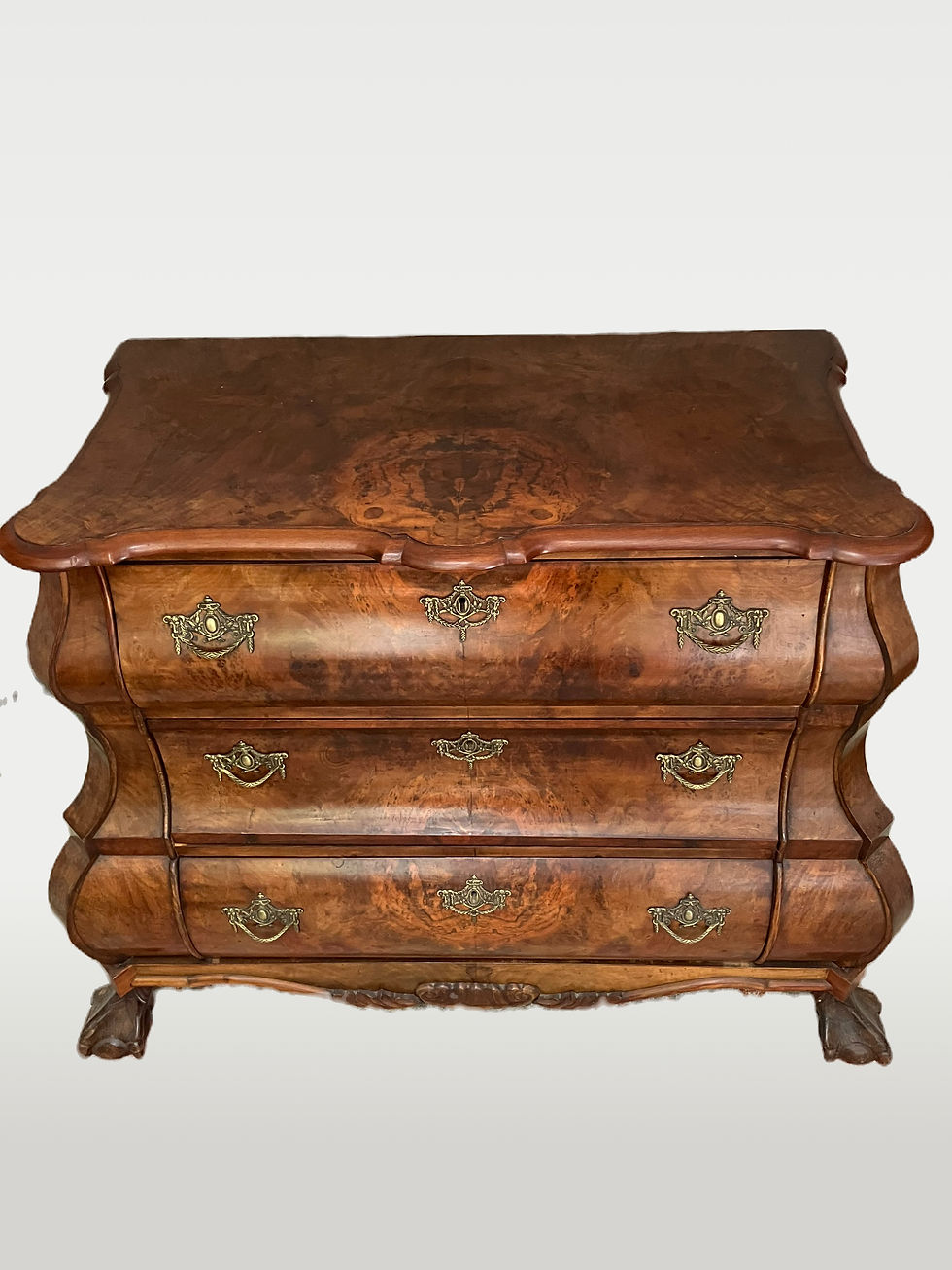 Thumbnail: Dutch Bombe Chest of Drawers