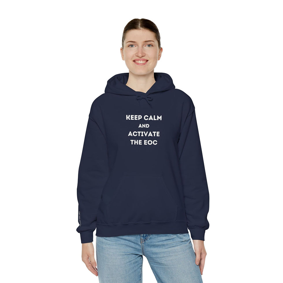 Thumbnail: Keep Calm and Activate the EOC Hoodie Pullover