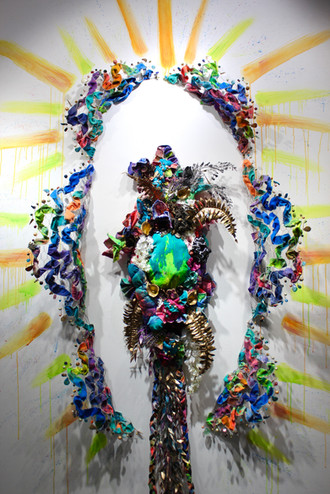 #animanbhandani (2021), made with Maya Mackrandilal, 132 x 90 x 12