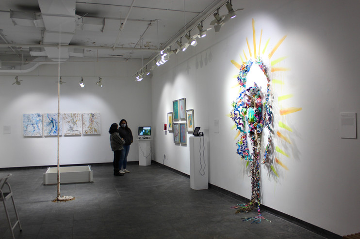 #animanbhandani (2021), made with Maya Mackrandilal, 132 x 90 x 12