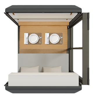 Visualisation du module salle à manger