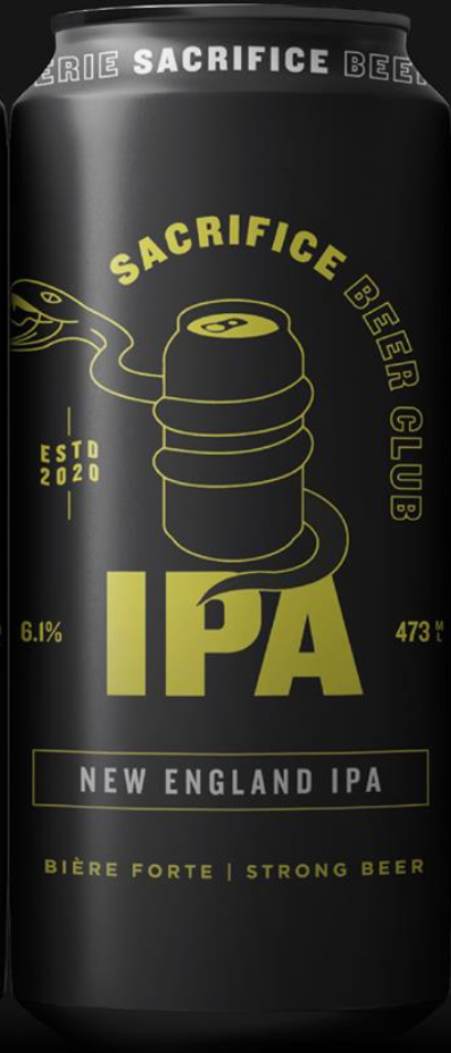 Sacrifice beer club - New england IPA