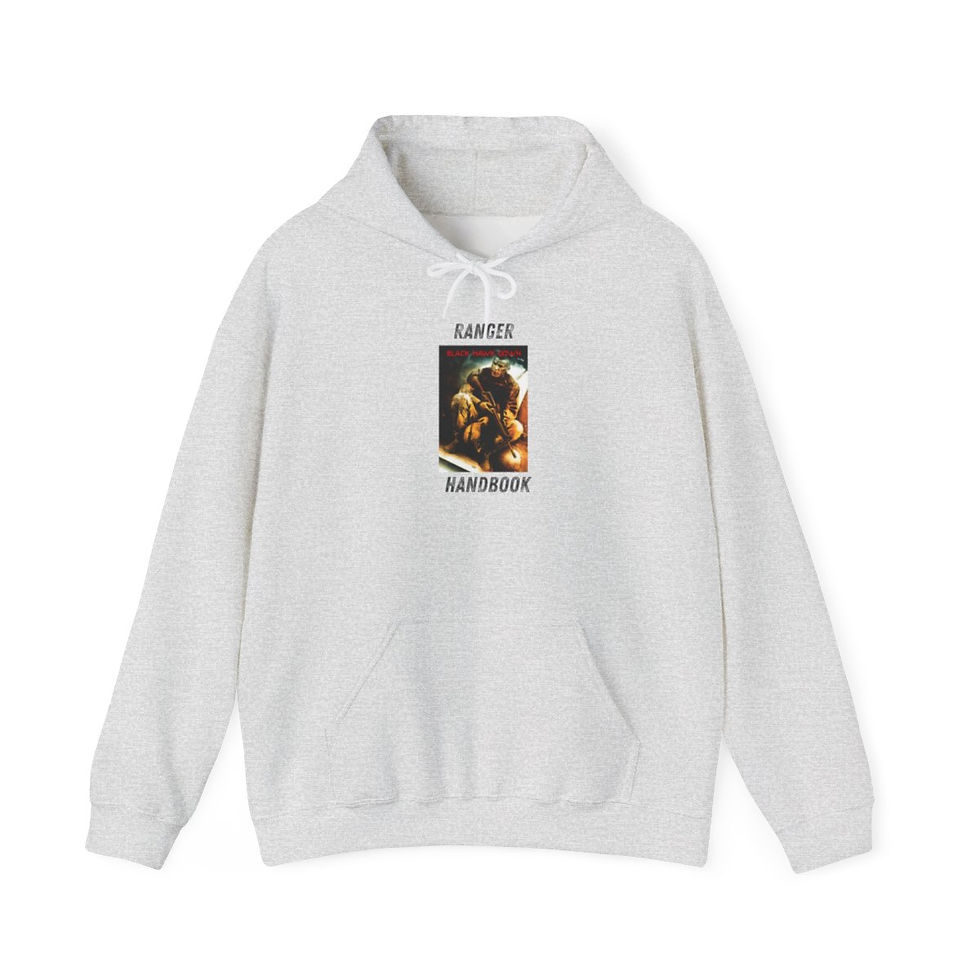 Ranger Handbook Hooded Sweatshirt black letters