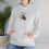 Thumbnail: Throw Track Hooded Sweatshirt black letters