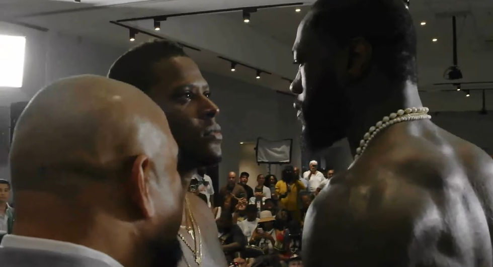 Wilder and Herndon Faceoff