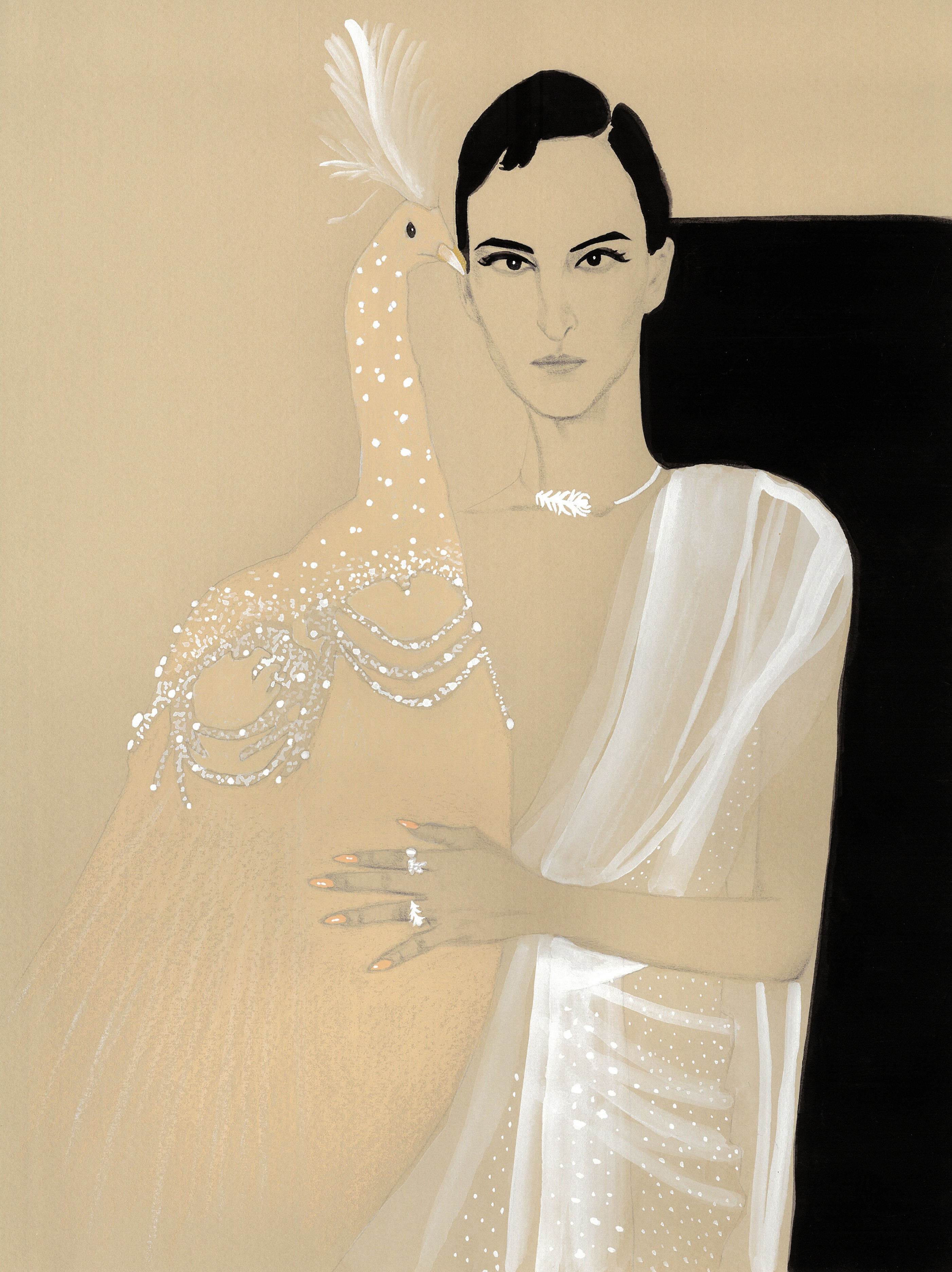 MISS SOHEE COUTURE - Art Print