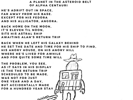 Alan the Astronaut - Illustration Update